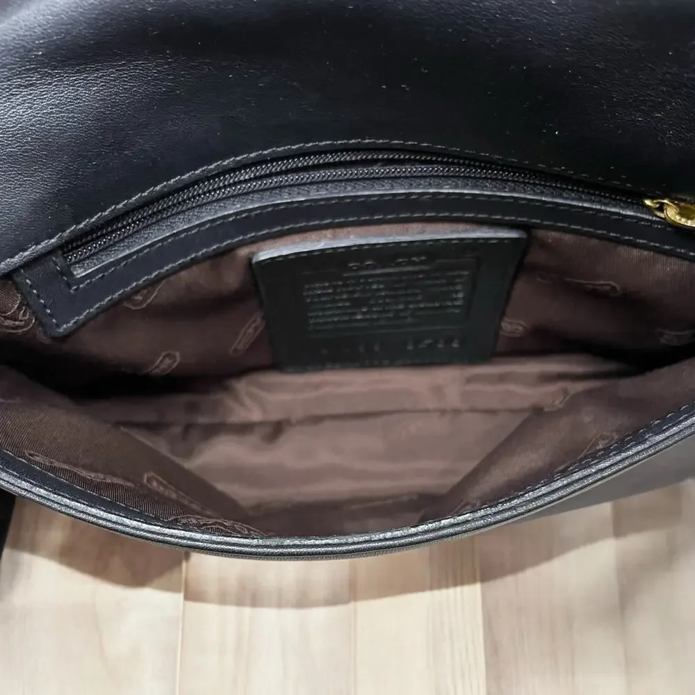 Vintage Coach 9599 Leather Legacy Demi Flap Bag